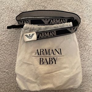 Armani Baby boys elastic belt